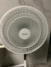 美的（Midea）【飓风节能】七叶柔风立式电风扇/家用轻音落地扇/台式小型风扇/大风力遥控定时摇头风扇 SAH35BSJ 实拍图
