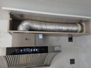 潜水艇（Submarine）厨房油烟机烟管加厚铝箔伸缩通风管排烟管卫生间浴霸排风扇排风管 【160铝箔管】163mm内径*1.5米 实拍图