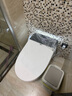 SKJ智能马桶一体式无水压大座圈内置泡沫盾带水箱即热型坐便器-618 智慧版-全自动/语音/内置泡沫盾 实拍图