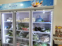 新飞（frestec）展示柜冷藏保鲜柜酒水饮料冰柜双开门冷藏柜酒店冷藏保鲜柜超市直冷玻璃门风冷无霜冰箱立式冷柜 大三门上机1300L【直冷省电】1.8米 实拍图
