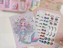 迪漫奇儿童玩具公主化妆包安静书手工制作diy换装套装过家家生日礼物 实拍图