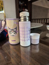 膳魔师（THERMOS）儿童保温杯直饮弹盖杯三丽鸥316L不锈钢带杯套学生杯带分享盖FFM 实拍图