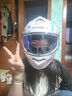 睿觅（RYMIC）摩托车头盔全盔3C认证专业机车骑行头盔跑盔四季女R977糖果L 实拍图