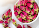 陈一凡 玫瑰花茶 精选平阴玫瑰无硫重瓣红玫瑰花 干玫瑰养生茶罐装80g 实拍图