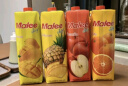 玛丽（MALEE）泰国进口果汁饮料大瓶 橙汁芒果汁苹果汁菠萝汁混合装1L*4瓶 实拍图