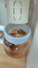茶卡钵钵玻璃杯女生高颜值耐热防爆耐高温茶水分离大容量吸管泡茶水杯 镜空蓝-【高硼硅玻璃】- 850ml 实拍图