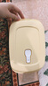 特百惠（Tupperware）长方饭盒1L可微波加热学生上班族午餐饭盒便携密封便当盒 奶黄色 实拍图