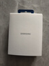 三星（SAMSUNG） 1TB Type-c USB 3.2 移动固态硬盘（PSSD） T7 蓝色 NVMe传输速度1050MB/s 手机直连笔记本外接 实拍图