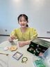 丹米琦儿童古风串珠礼盒玩具萌宝熊猫女孩生日礼物发饰琉璃手工diy玩具 实拍图