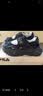斐乐（FILA）FUSION斐乐潮牌女鞋运动凉鞋休闲运动鞋硬糖凉鞋 黑-BK 35.5 实拍图