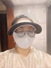 蕉下（beneunder）脸基尼女帽檐全脸防晒面罩防晒口罩防紫外线蓝烟灰 实拍图