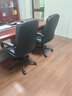 博泰电脑椅 老板椅 办公椅子座椅转椅 职员椅家用椅 黑色皮椅9230 实拍图