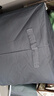 邦尼美家衣服收纳箱家用大容量布艺整理箱衣柜装衣物折叠框袋牛津布储物箱 深灰色-【加厚牛津布】竖窗 66L（长50*宽40*高33cm）大容量 实拍图