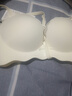 蝶蓝莎内衣女小胸上托聚拢一片式光面无痕显大少女无钢圈加厚蝴蝶结文胸 香槟色(单件) L 36/80(AB通杯厚约2.5CM) 实拍图