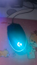 罗技（G）G102第二代游戏鼠标 RGB流光灯效鼠标 轻量化  游戏级8000DPI传感器 黑色 200-8000DPI 实拍图