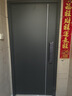盼盼（Pan Pan）盼盼防盗门甲级家用安全门指纹锁子母门单门加高门头入户防撬防爆进户门 多维尔-单门-2050*960-外开 3D人脸识别语音对讲指纹锁PF53VF（MAX） 实拍图