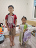 迪士尼（disney）幼儿园书包女孩大班一年级3-6岁宝宝卡通书包艾莎公主FP8514B紫色 实拍图