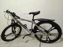 凤凰上海凤凰山地车自行车男士女式学生成人变速宽胎越野公路赛单车 铝架油刹/全套竞速轴承/三刀消灰 27.5寸30速【建议168-198cm】 实拍图
