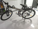凤凰（Phoenix） 凤凰自行车可折叠山地车路虎男士成年人变速女式越野公路单车 条轮消灰/折叠双避震/全竞速轴承 26寸24速【参考：158-188cm】 实拍图