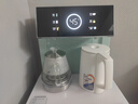穆索尼（MOOSONEE）茶吧机家用高端冷热两用饮水器桶装水语音智能高端客厅用水吧机立式下置饮水器饮水机 05A淡青色/冰温热煮茶款/智能语音 制冷制热型 实拍图