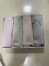 浪莎少女内裤女纯棉中腰夏季薄款性感新款日系短裤可爱女士内裤 4条礼盒装 XL码【115-135斤】 实拍图