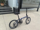 大行（DAHON）经典P8折叠自行车成人20英寸8速男女式通勤运动单车KBC083 渐变蓝【高配版】 实拍图