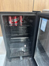 先科（SAST）冰吧冷藏柜 欧式恒温红酒柜办公室酒店家用电冰箱迷你小型单门电竞茶叶保鲜柜展示留样饮料药品柜 90升 黑胆（全冷藏保鲜+蓝光灯+带锁） 实拍图