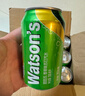 屈臣氏（Watsons）苏打水香草味低糖0脂低卡气泡饮料调酒330mL*24罐新老包装随机发 实拍图