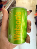 屈臣氏（Watsons）苏打水香草味低糖0脂低卡气泡饮料调酒330mL*24罐新老包装随机发 实拍图