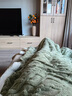 雅鹿 加厚毛毯珊瑚绒午睡毯冬季 小号塔芙绒毯办公室毛毯被小毯子单人 经典款-抹茶 100X150cm午睡毯【柔软舒适】 实拍图