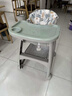 趣士多宝宝餐椅同款肯德基婴儿餐椅家用吃饭餐桌多功能学坐椅子 绿色【双餐盘+坐垫+万向轮+置物兜】 【升级加高加厚】 实拍图
