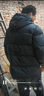 坦博尔羽绒服男短款连帽运动户外保暖外套厚530337D 黑色 175  实拍图