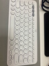 罗技（Logitech）时尚系列 K380 键盘 蓝牙办公键盘 无线键盘 女友 便携超薄键盘 笔记本键盘 芍药白 实拍图