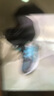特步（XTEP）【氢风8.0护足跑鞋】儿童童鞋透气旋转扣跑鞋 黑/极光绿 38 实拍图