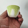 【乔迁礼物】草木灰手作中式功夫茶快客杯旅行装礼盒款送长辈商务 白菜杯1只 实拍图