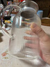 青苹果耐热玻璃凉水壶1.6L 可明火直烧冷水壶花茶壶泡茶围炉煮茶壶 实拍图