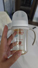 贝亲（Pigeon）PPSU自然离乳双把手重力球吸管奶瓶 240mL 6月以上 AA252 实拍图