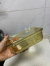 京东京造 饭盒 学生上班族高硼硅玻璃便当盒微波炉保鲜盒（无分格1100ml） 实拍图