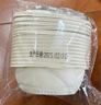 云蕾一次性碗玉米淀粉餐具饭盒圆形食品级打包盒可微波350ml*30只 实拍图