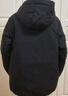 优衣库童装男童女童高性能复合连帽外套/保暖厚衣服473309 09 黑色 160 实拍图