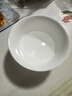 斯凯绨（Sky Top）米饭碗骨瓷小汤碗纯白陶瓷家用酒店餐具套装4.5英寸金钟碗10件 实拍图