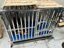 邦可臣【升级全方管折叠免安装】不锈钢狗笼304大型中型小犬狗笼子宠物 【XL】110*72*92-萨摩/边牧等 【202A满焊全方管】+脚垫 实拍图