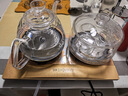 金灶（KAMJOVE）底部自动上水电热水壶 茶台煮泡茶烧水壶保温一体机全自动恒温H9 香槟金【20x37cm】 1个 实拍图
