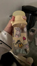 babycare儿童水杯夏季吸管杯学饮杯免拧户外运动直饮幼儿园上学水壶-黄色 实拍图