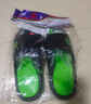 回力运动拖鞋男浴室内户外不易滑厚底凉拖鞋HL39391黑绿色39-40码 实拍图
