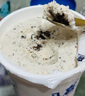 八喜 冰淇淋 饼干口味550g*1桶 家庭装 生牛乳冰淇淋桶装 实拍图