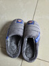 大嘴猴（paul frank）棉拖鞋男士秋冬季室内家居拖鞋毛绒保暖厚底棉鞋男款深灰270PF607 实拍图