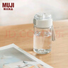 无印良品（MUJI）共聚酯 便携水杯 高颜值塑料杯运动水杯儿童水杯 透明 350ml 实拍图