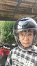 GSB摩托车头盔四分之三盔双镜片3C认证夏季通风透气踏板男女款gsb263 闪光黑配透明镜片+顺丰快递 3XL（61-62头围） 实拍图
