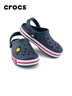 卡骆驰（CROCS）洞洞鞋贝雅卡骆班轻便耐磨一脚蹬休闲鞋|205089 深蓝/辣椒红-4CC 44 (280mm) 实拍图